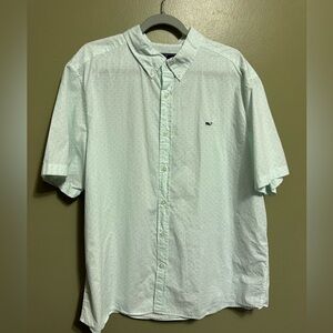 Vineyard Vines Tucker Short Sleeve Button Down, Size XXL